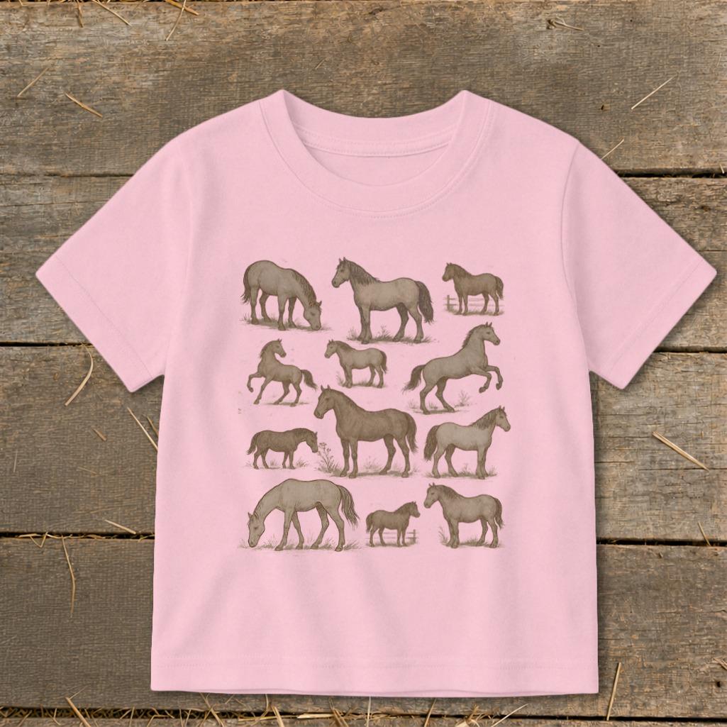Horse Collection Toddler Tee