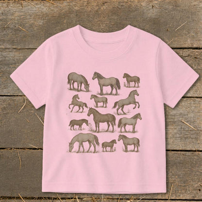 Horse Collection Toddler Tee
