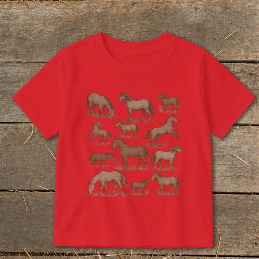 Horse Collection Toddler Tee