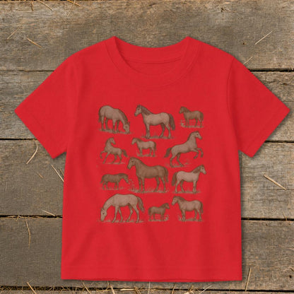 Horse Collection Toddler Tee