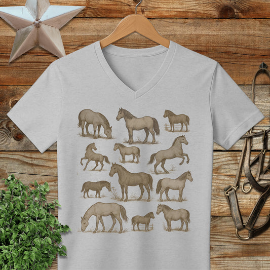Horse Collection V-neck