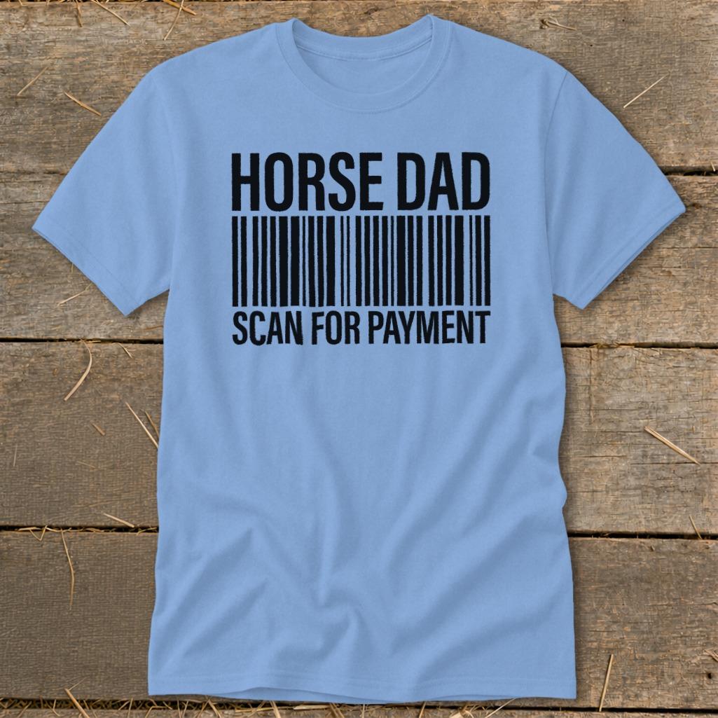 Horse Dad Scan Classic Tee