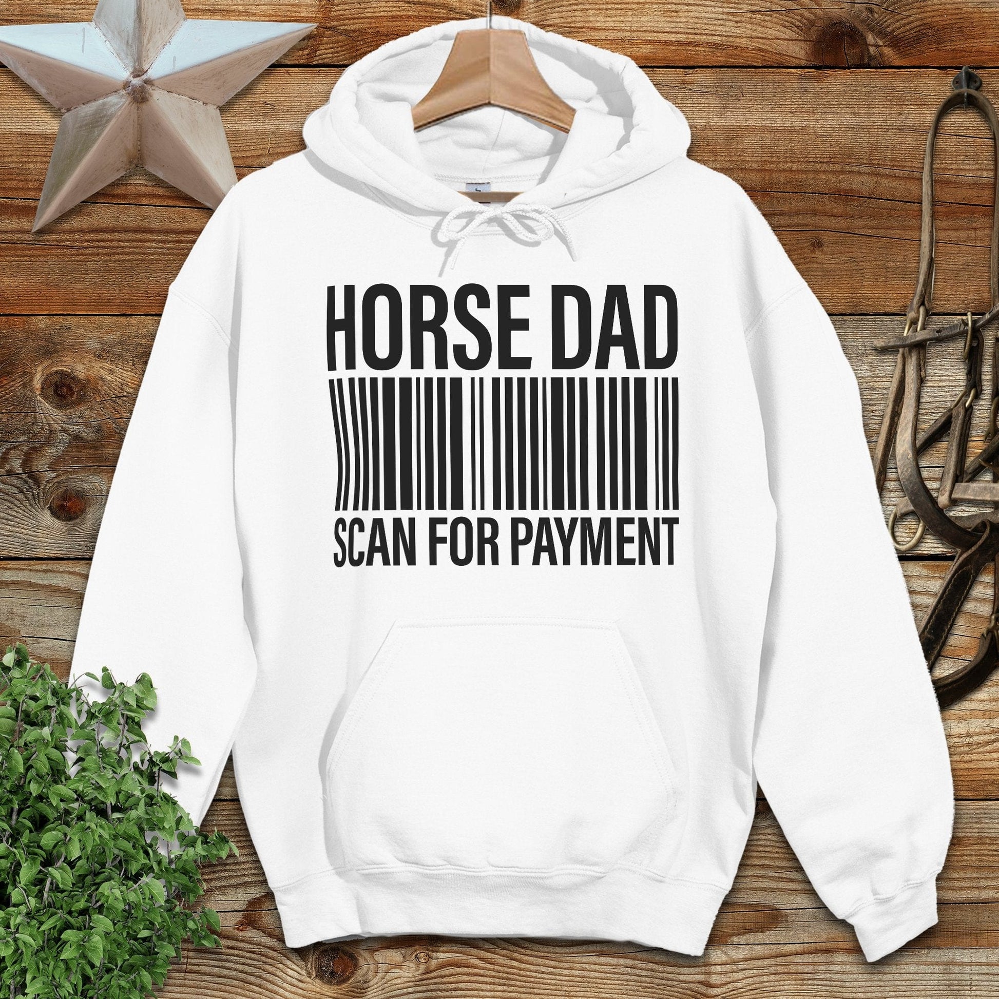 Horse Dad Scan Hoodie