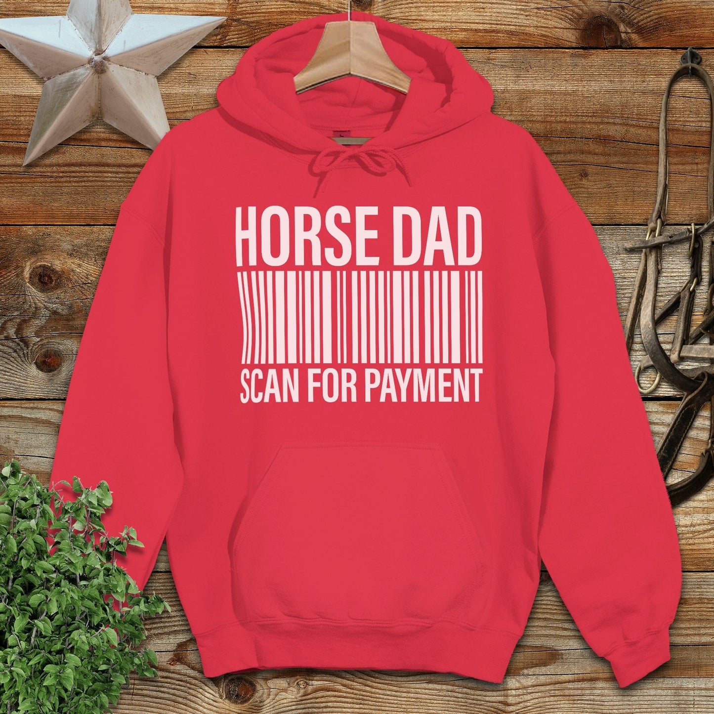 Horse Dad Scan Hoodie