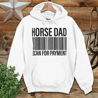 Horse Dad Scan Hoodie
