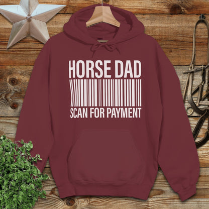 Horse Dad Scan Hoodie