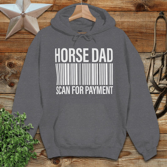 Horse Dad Scan Hoodie
