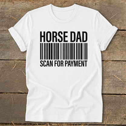 Horse Dad Scan Softstyle Tee