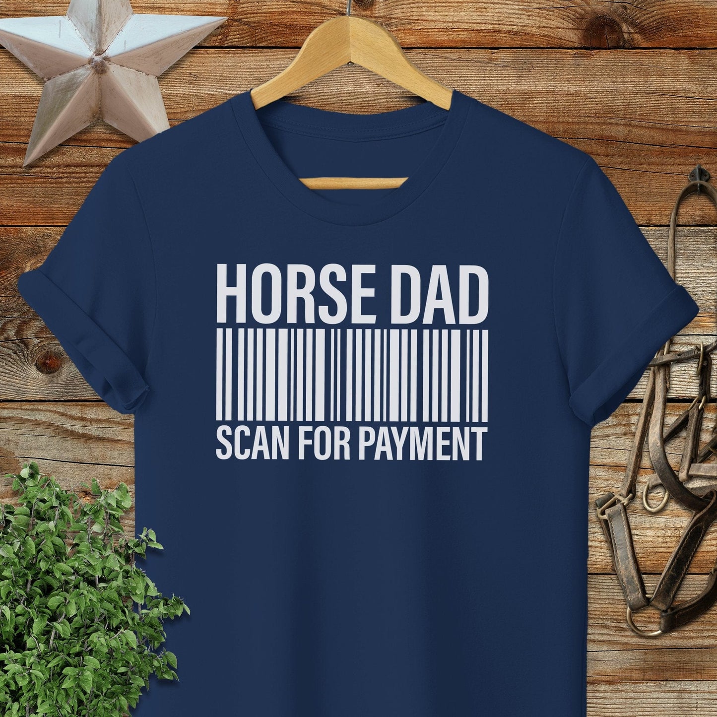 Horse Dad Scan Softstyle Tee