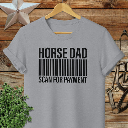 Horse Dad Scan Softstyle Tee