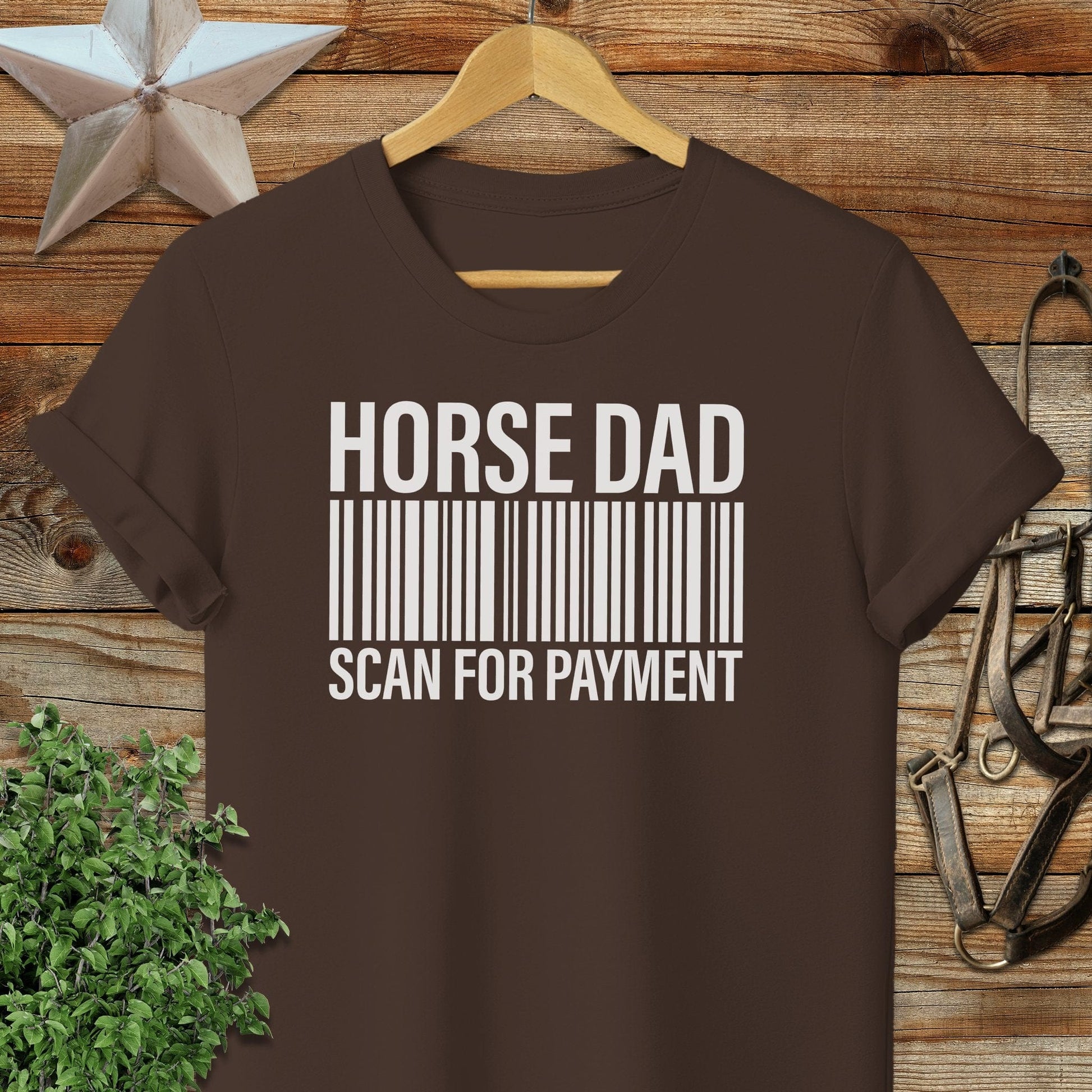 Horse Dad Scan Softstyle Tee