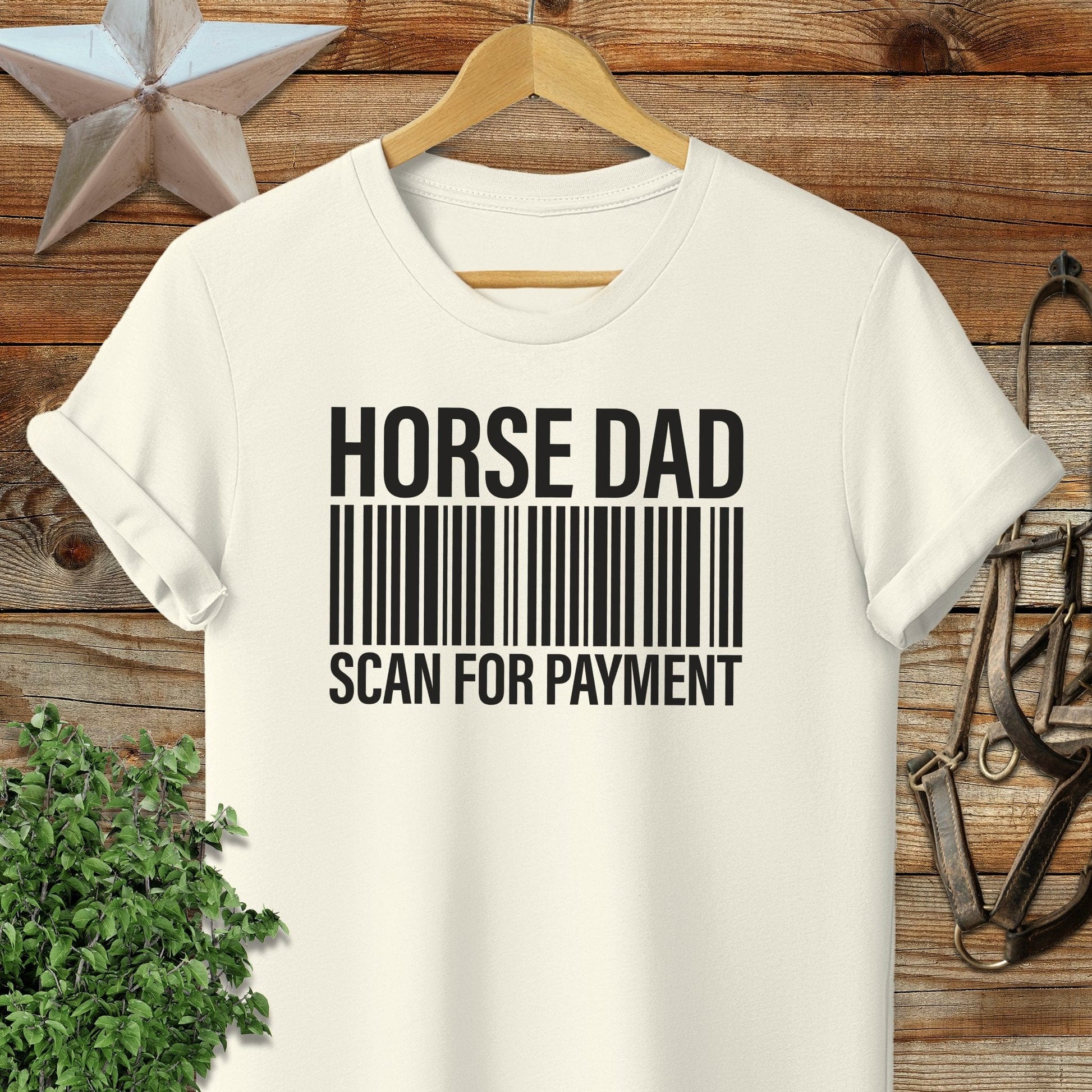 Horse Dad Scan Softstyle Tee