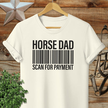 Horse Dad Scan Softstyle Tee