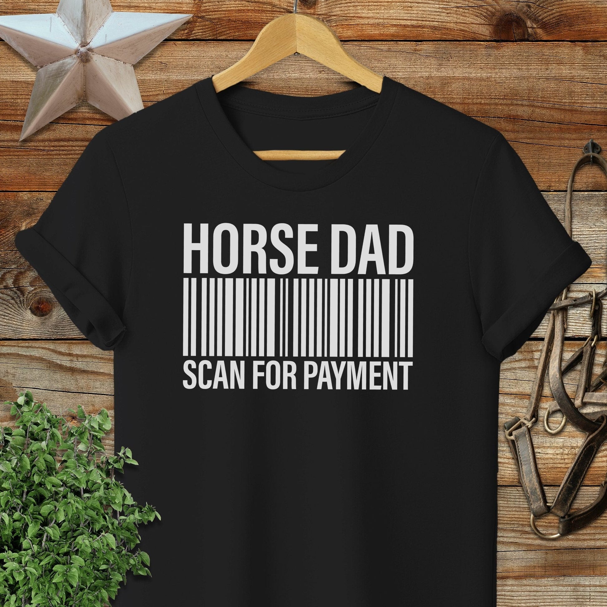 Horse Dad Scan Softstyle Tee