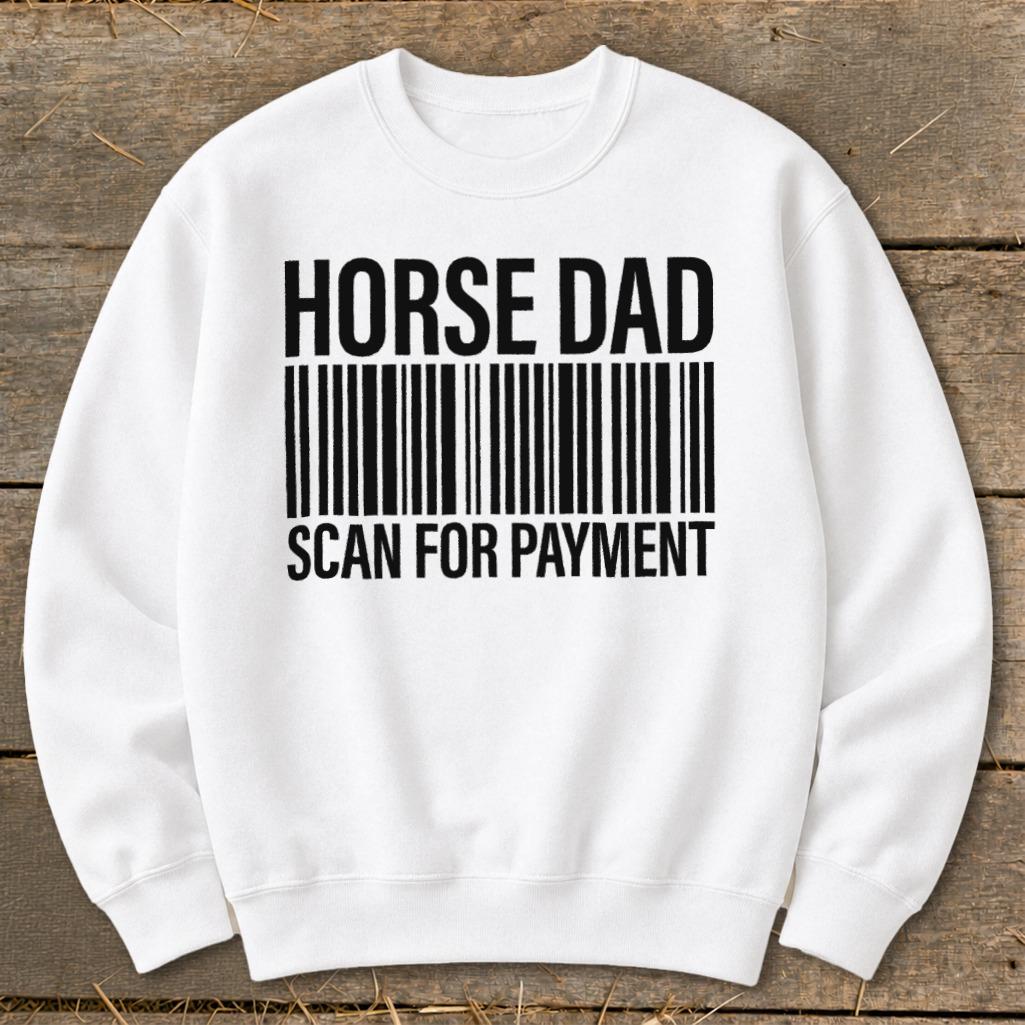 Horse Dad Scan Sweatshirt