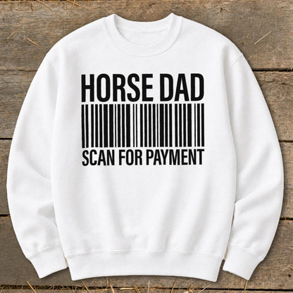 Horse Dad Scan Sweatshirt