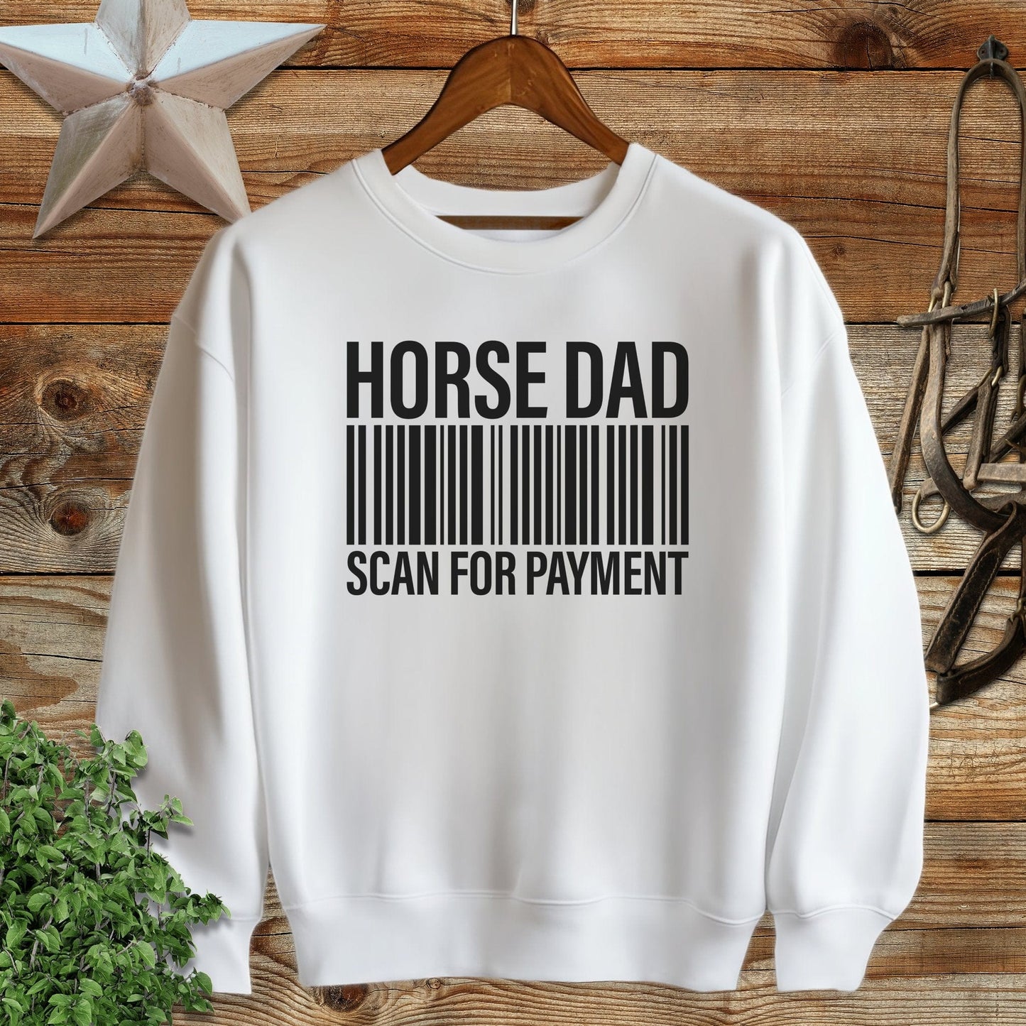 Horse Dad Scan Sweatshirt