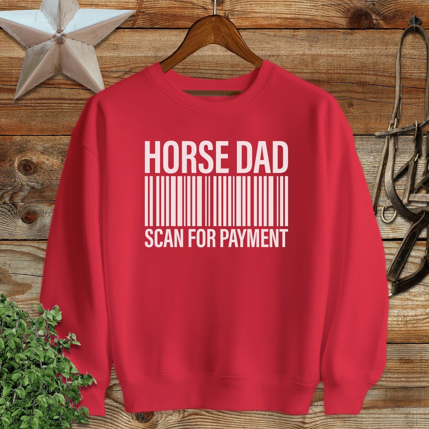 Horse Dad Scan Sweatshirt