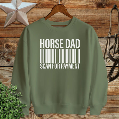 Horse Dad Scan Sweatshirt