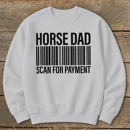 Horse Dad Scan Sweatshirt