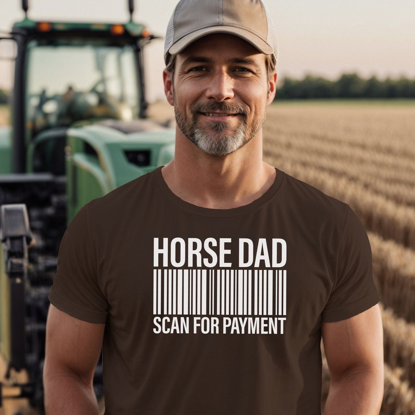 Horse Dad Scan T-shirt
