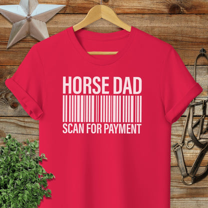 Horse Dad Scan T-shirt