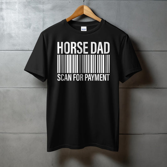Horse Dad Scan T-shirt (Adult)