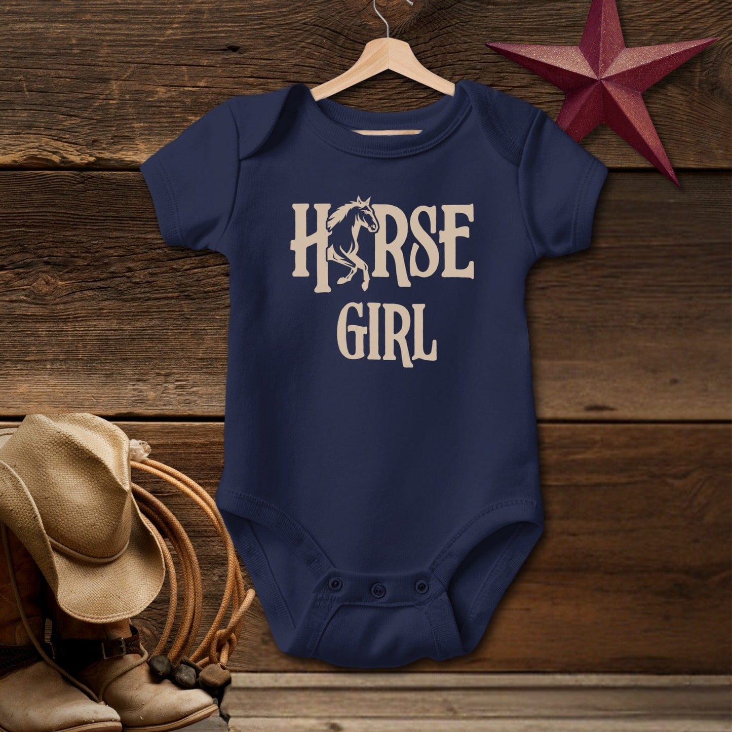 Horse Girl Bodysuit (Baby)