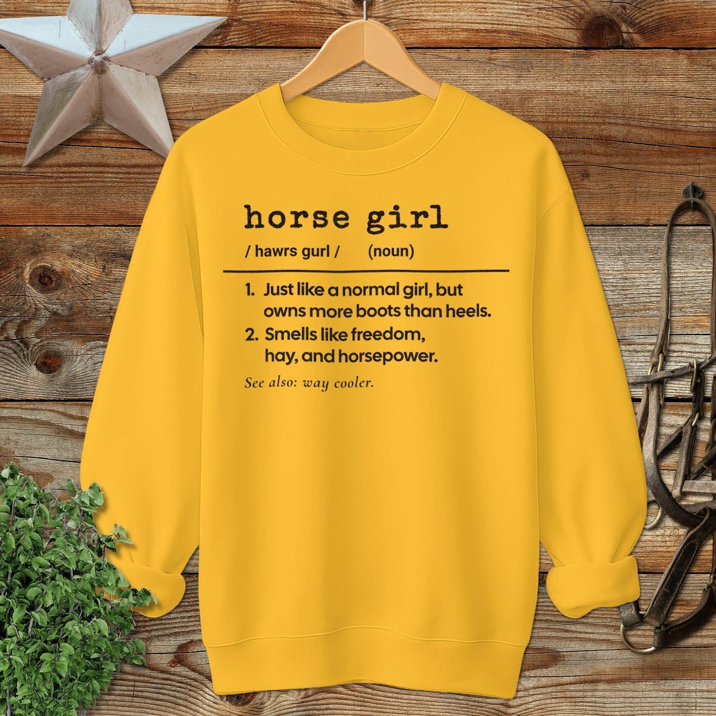 Horse Girl Definition Sweatshirt