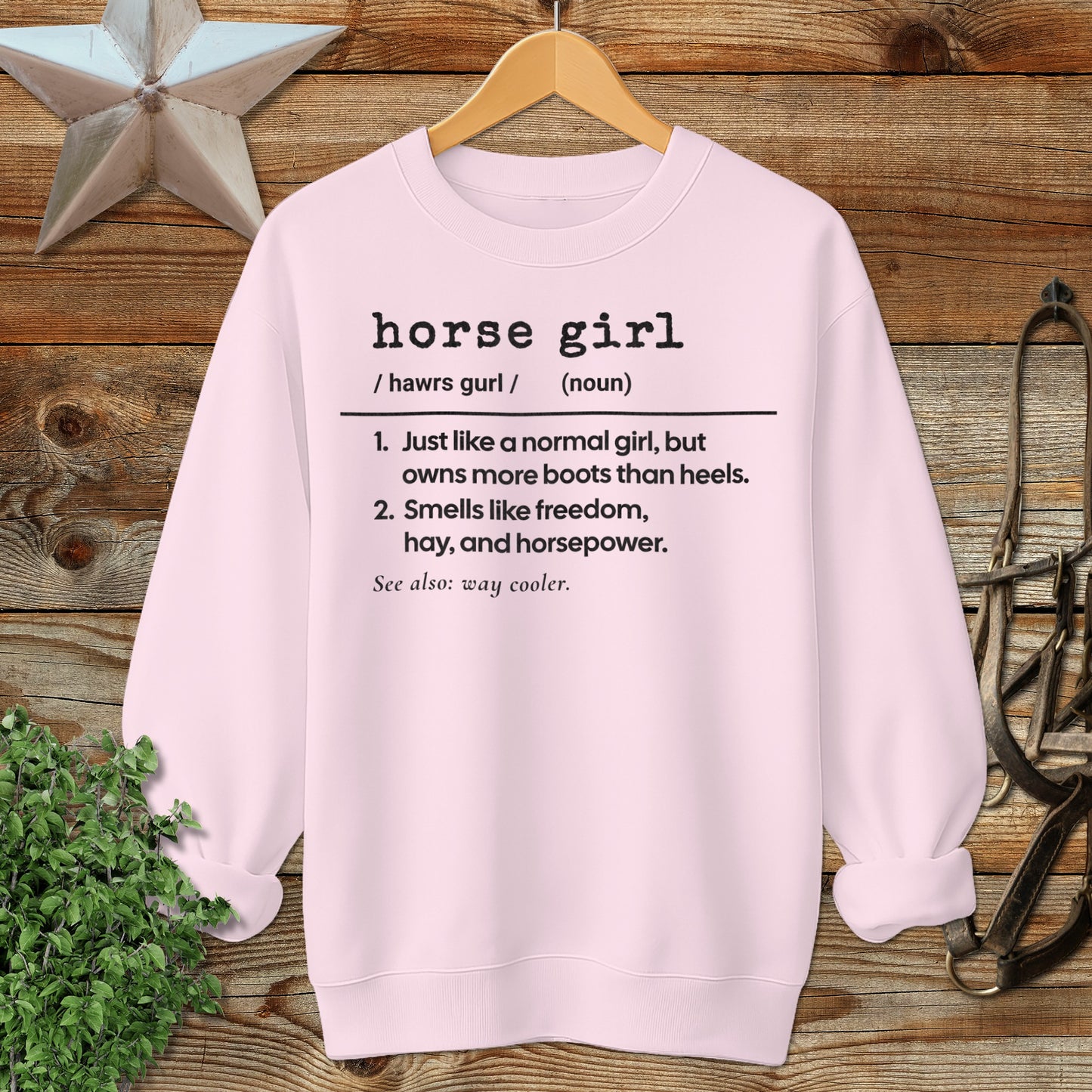 Horse Girl Definition Sweatshirt
