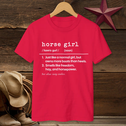 Horse Girl Definition T-Shirt (Youth)
