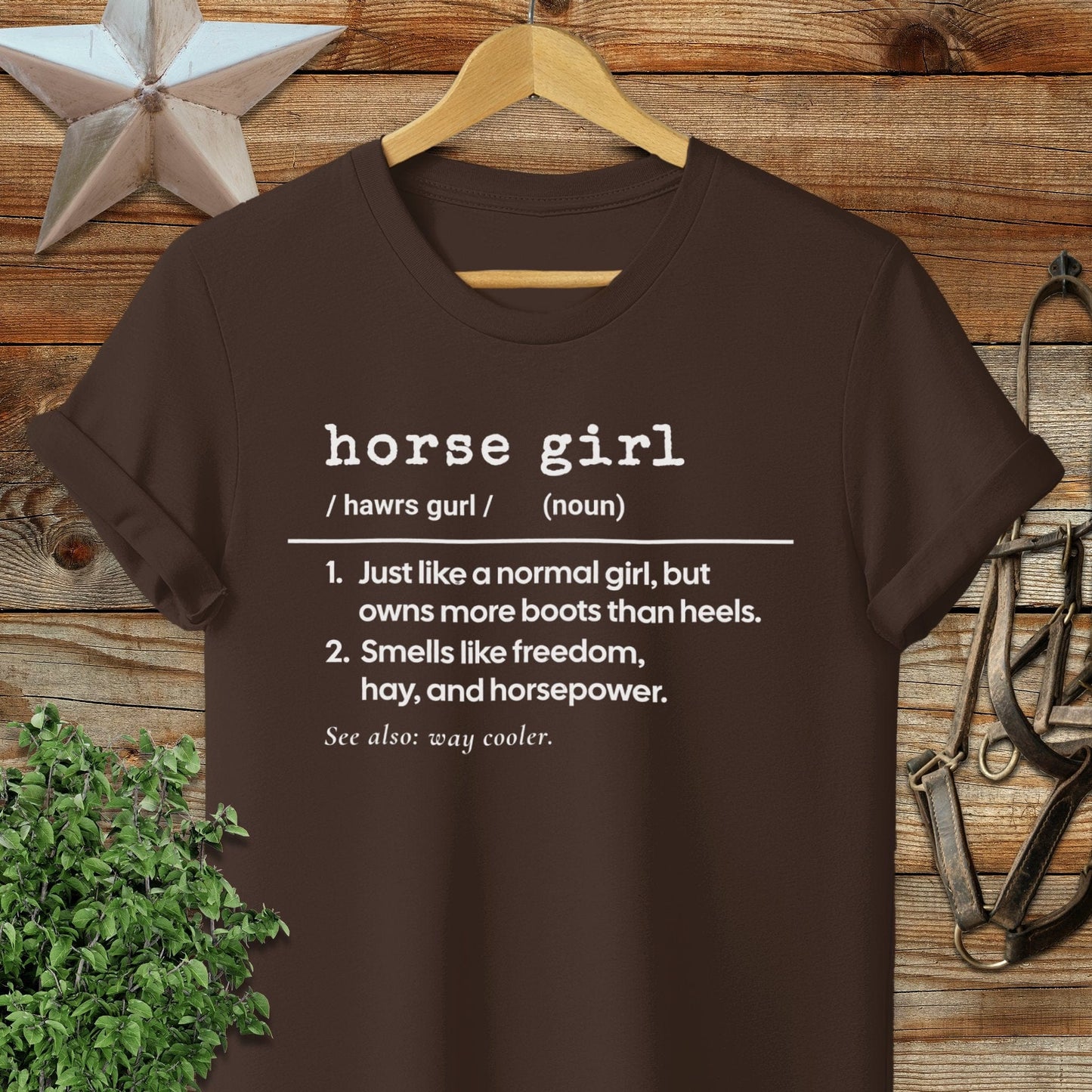 Horse Girl Definition T-shirt
