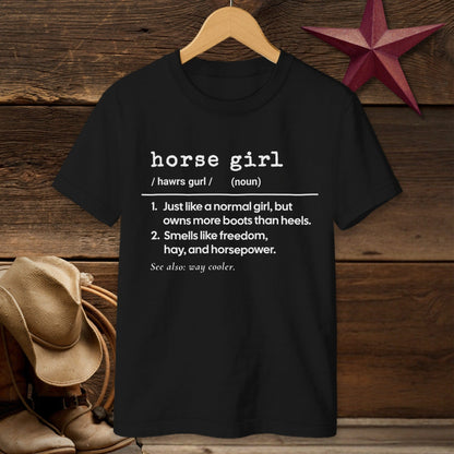 Horse Girl Definition T-shirt (Youth)