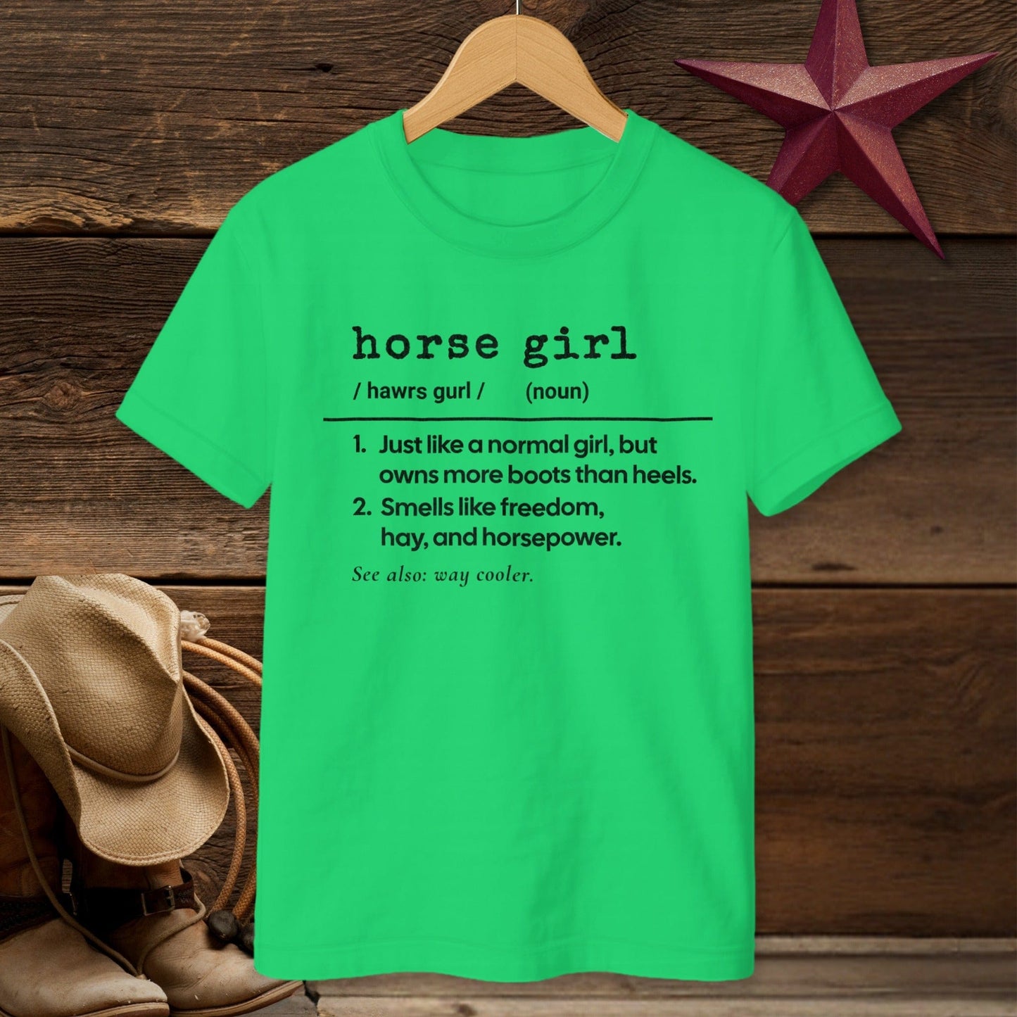 Horse Girl Definition T-shirt (Youth)