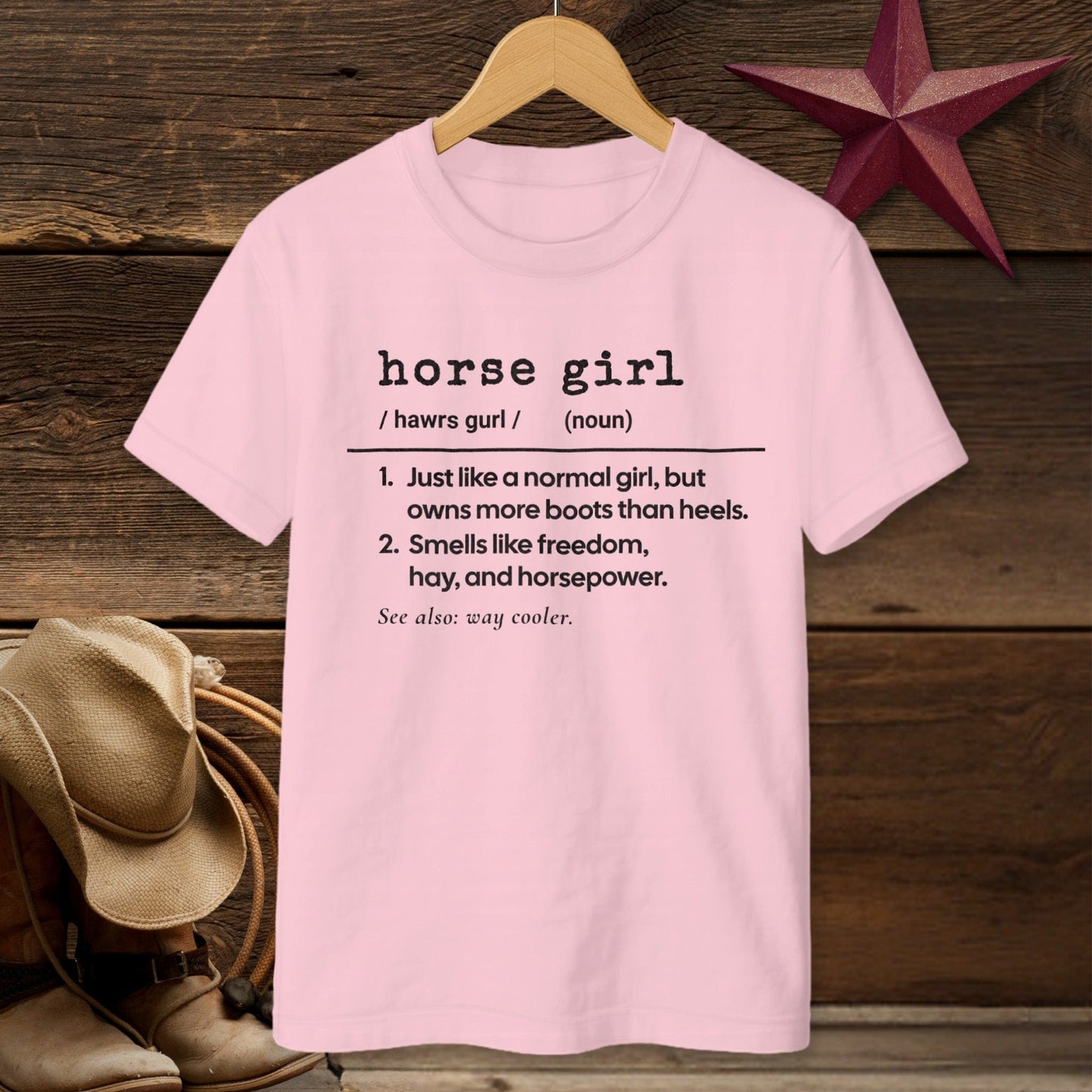 Horse Girl Definition T-shirt (Youth)