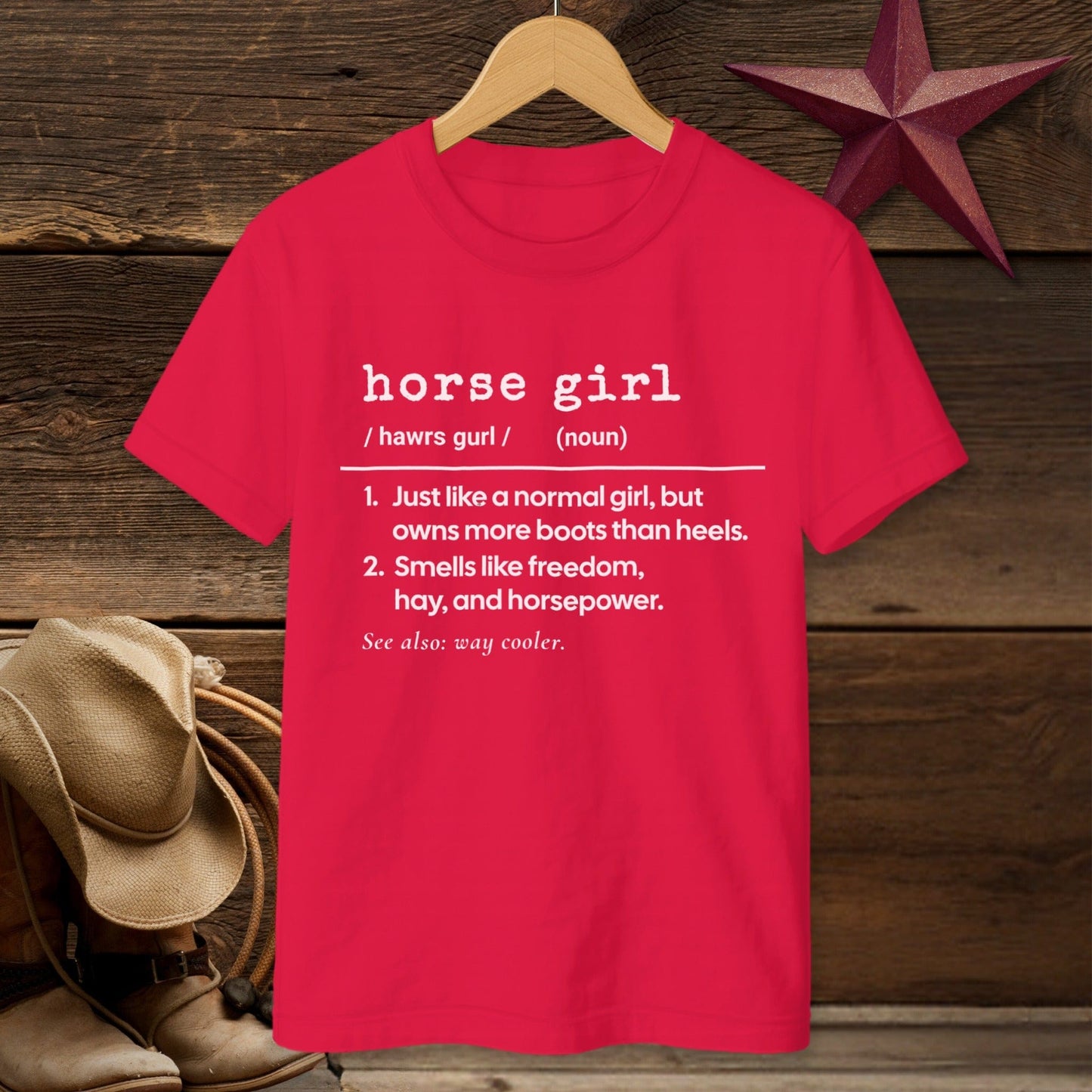 Horse Girl Definition T-shirt (Youth)