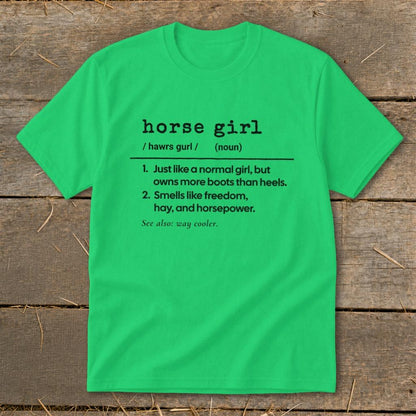 Horse Girl Definition Youth Tee