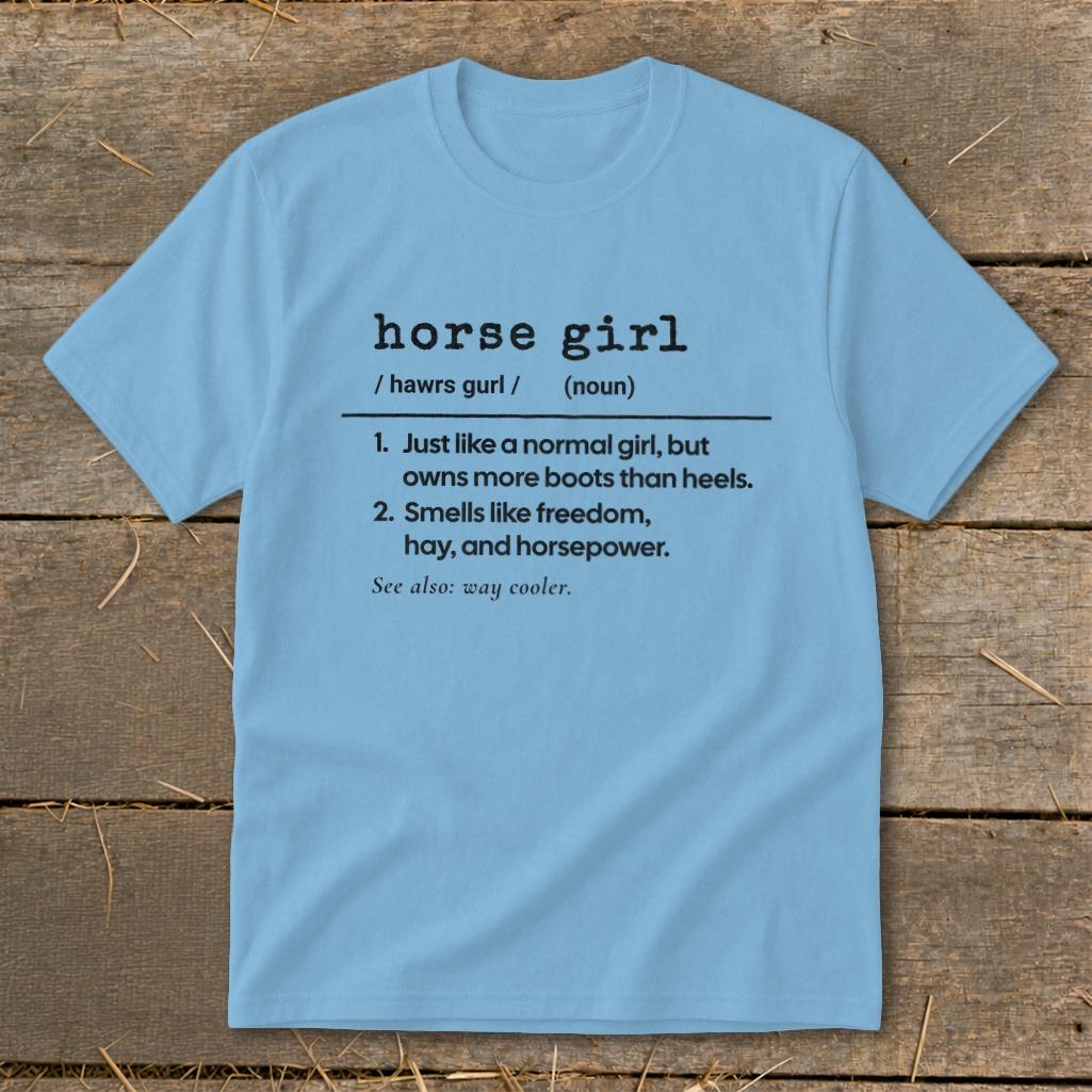 Horse Girl Definition Youth Tee