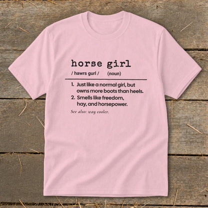 Horse Girl Definition Youth Tee