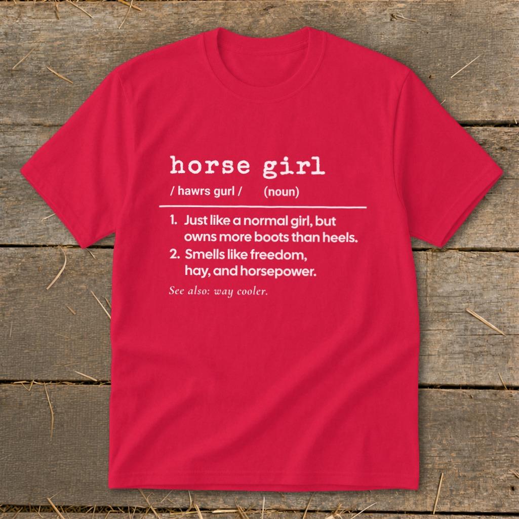 Horse Girl Definition Youth Tee