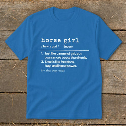 Horse Girl Definition Youth Tee