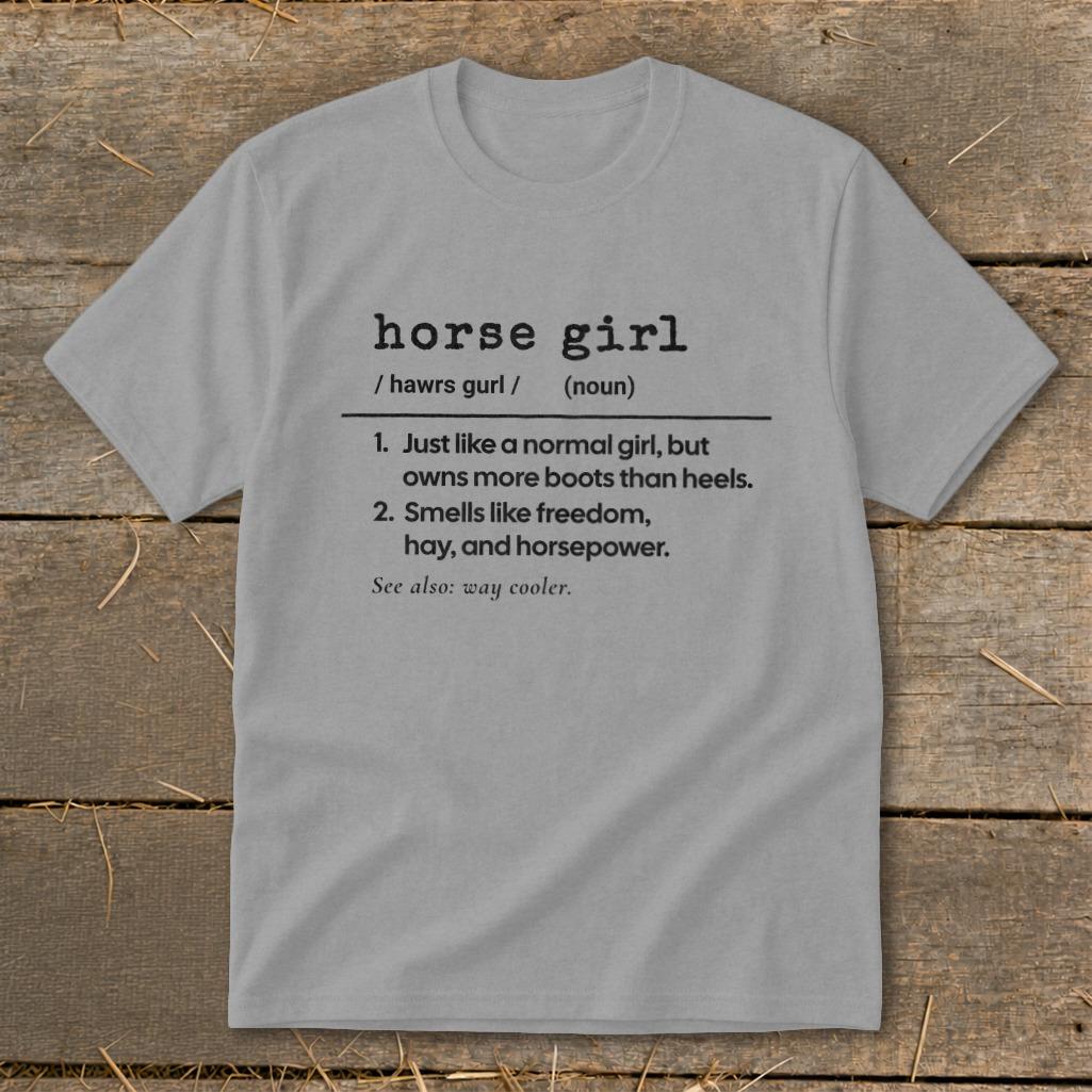 Horse Girl Definition Youth Tee