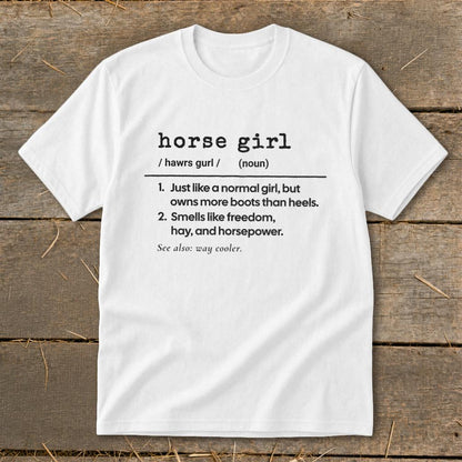 Horse Girl Definition Youth Tee