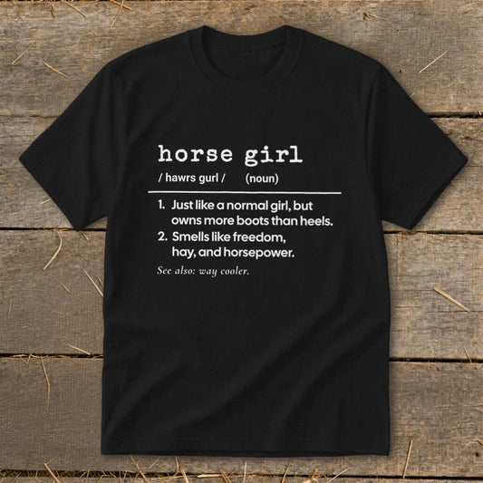 Horse Girl Definition Youth Tee