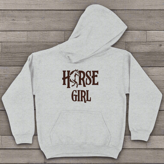 Horse Girl Hoodie (Youth)