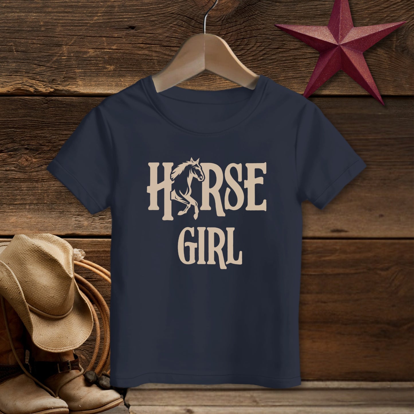 Horse Girl T-shirt (Toddler)