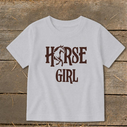 Horse Girl Toddler Tee