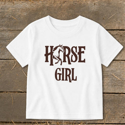 Horse Girl Toddler Tee