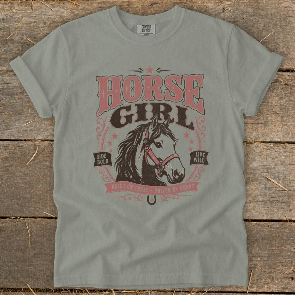 Horse Girl Trust Signature Tee