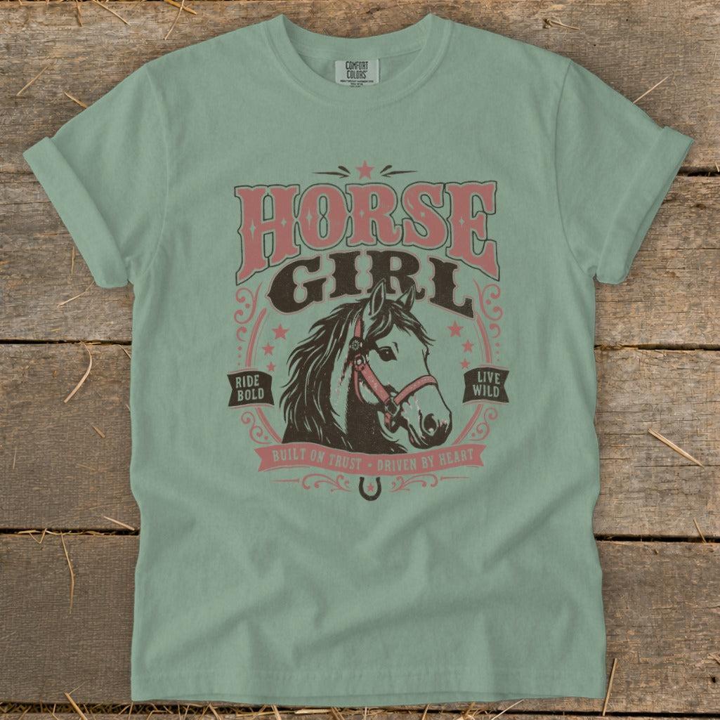 Horse Girl Trust Signature Tee
